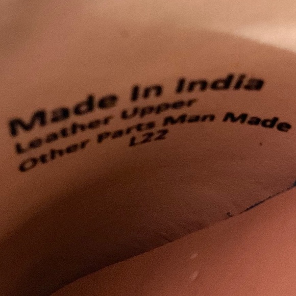 Nude Low Heel Almond Toe Snake Skin Loafer Pumps Tan  Slip On Dressy Shoe Sz 7 - Picture 14 of 14